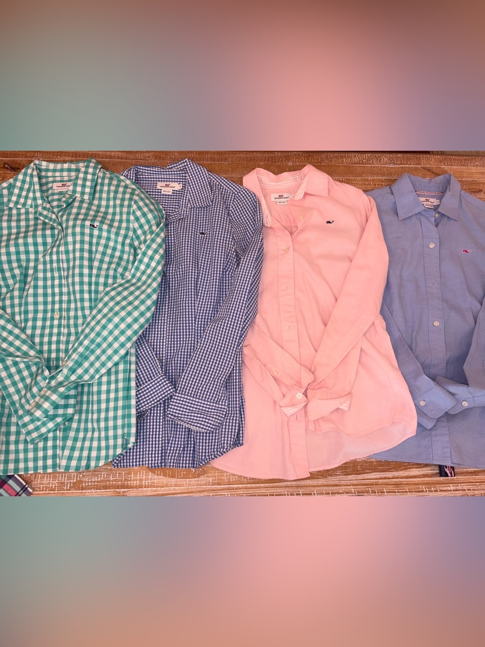 Vineyard Vines Button Down Shirts Bundle, size 2